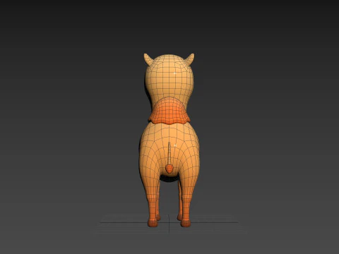 Character316 Camel 3D Model