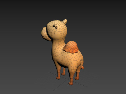 Character316 Camel Model 3D