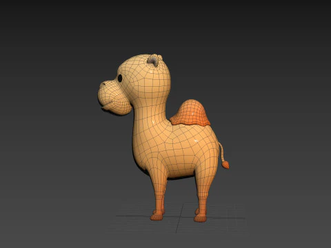 Character316 Camel 3D Model