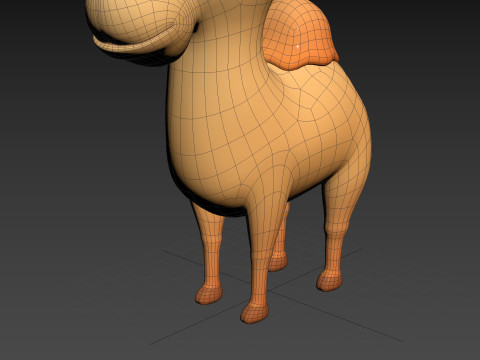 Character316 Camel Model 3D