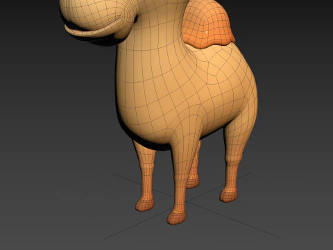 Character316 Camel 3D Model