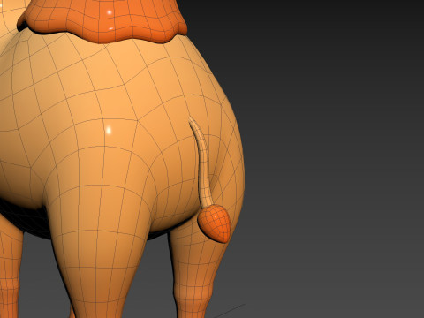 Character316 Camel Model 3D