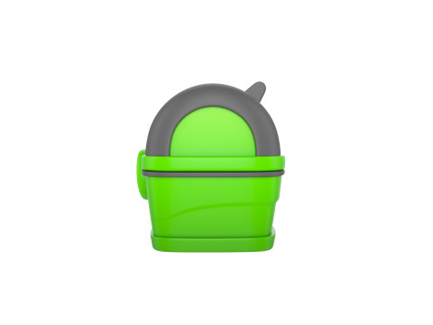 Prop278 Bin 3D Model