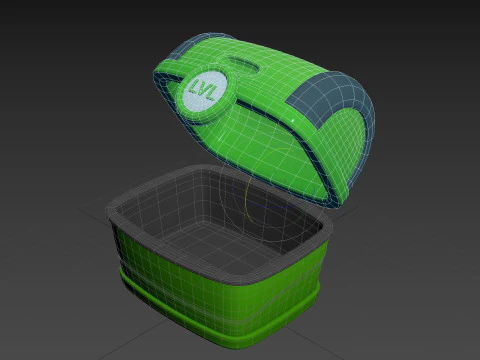Prop278 Bin 3D Model