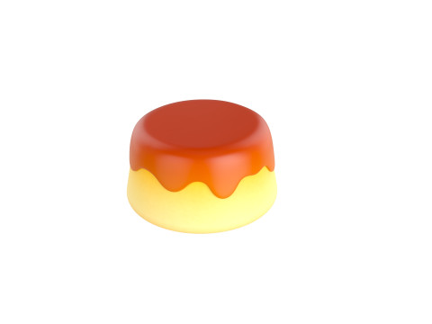Prop279 Pudding 3D Model