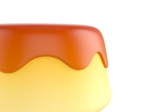 Prop279 Pudding Model 3D