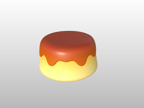 Prop279 Pudding Model 3D