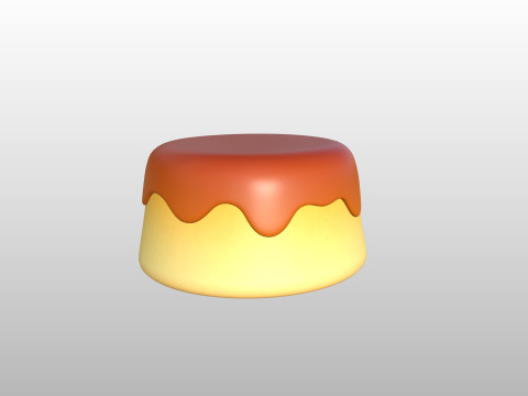 Prop279 Pudding Model 3D
