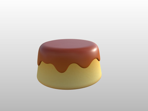 Prop279 Pudding Model 3D