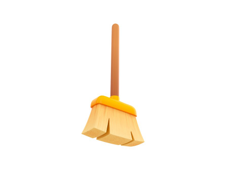 Prop280 Cleaning Broom 3D Model