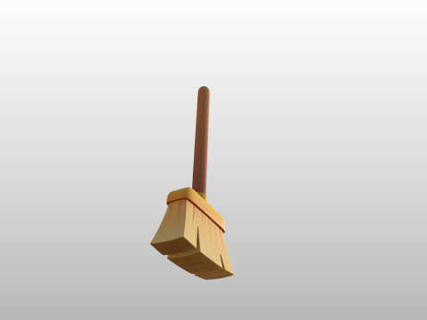 Prop280 Cleaning Broom 3D Model