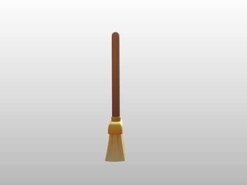 Prop280 Cleaning Broom 3D Model