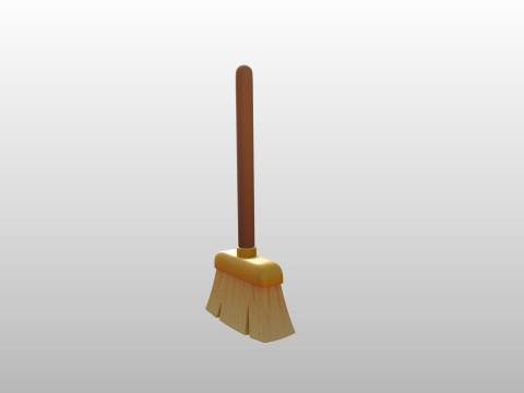 Prop280 Cleaning Broom 3D Model