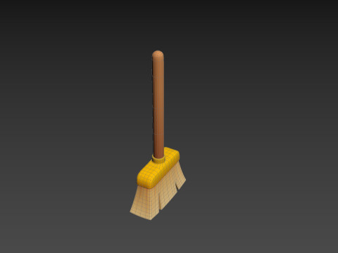 Prop280 Cleaning Broom 3D Model