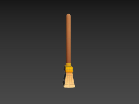 Prop280 Cleaning Broom 3D Model