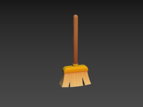 Prop280 Cleaning Broom 3D Model