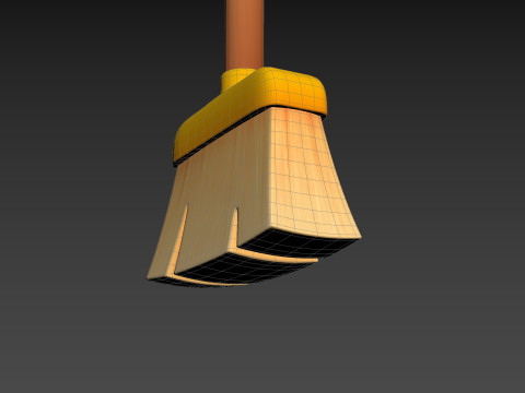 Prop280 Cleaning Broom 3D Model