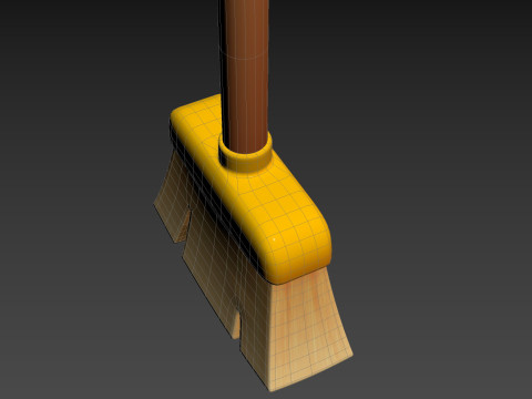 Prop280 Cleaning Broom 3D Model