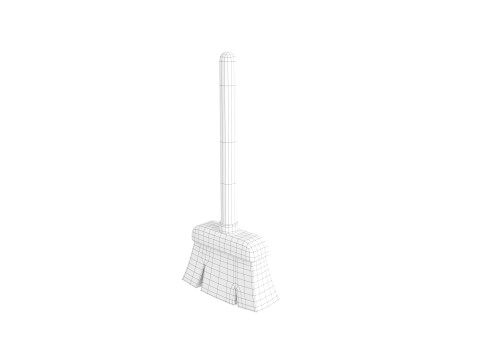 Prop280 Cleaning Broom 3D Model