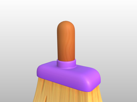 Prop281 Cleaning Brush Modèle 3D