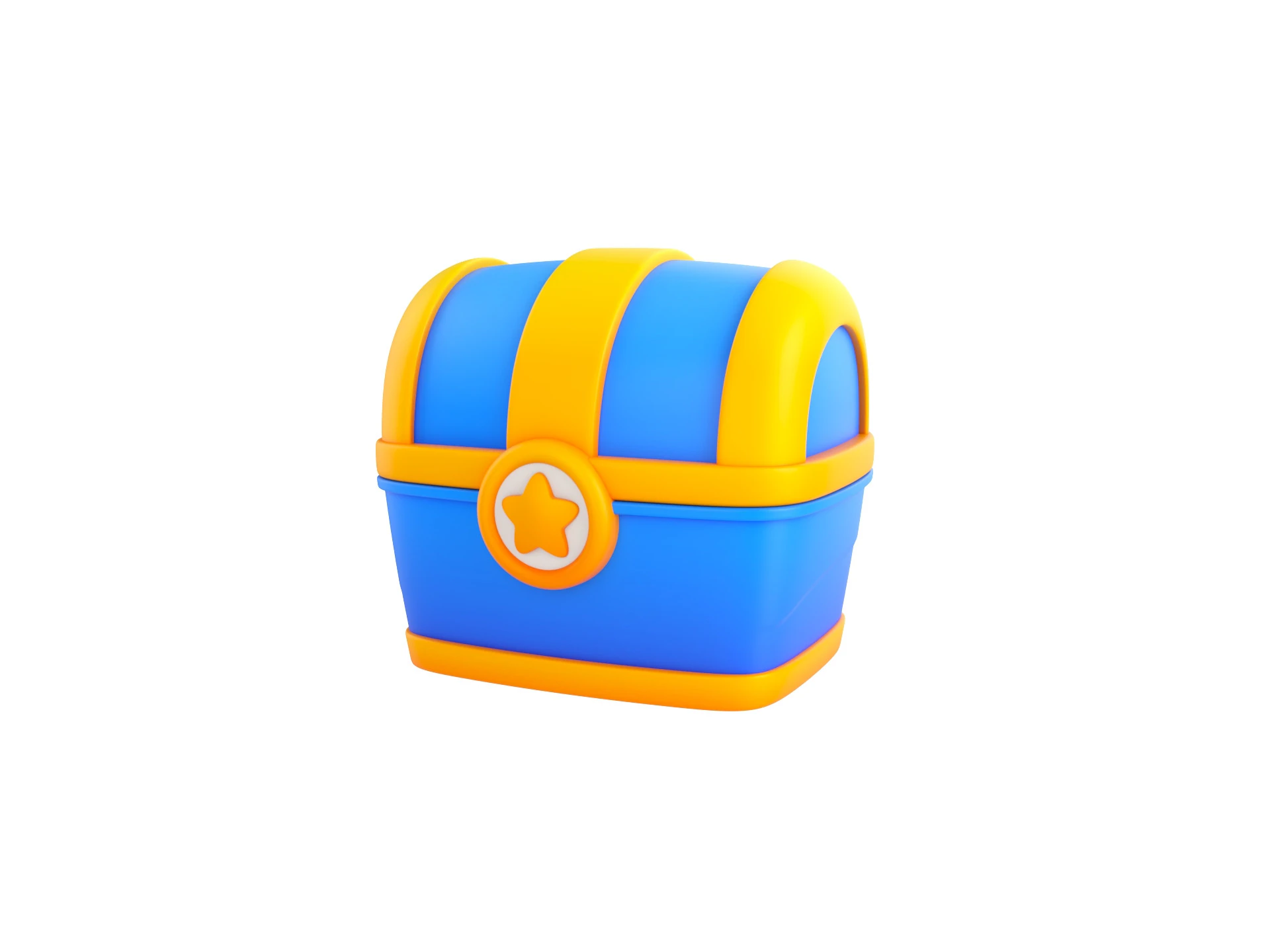 Prop282 Chest 3D Model .c4d .max .obj .3ds .fbx .stl .blend 