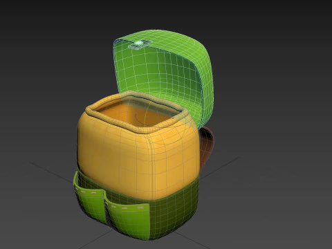 Prop283 Backpack 3D Model