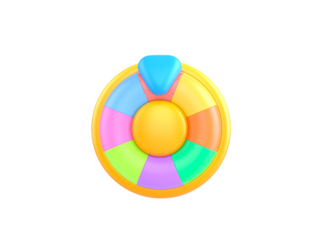 Prop284 Spin Wheel 3D Модель
