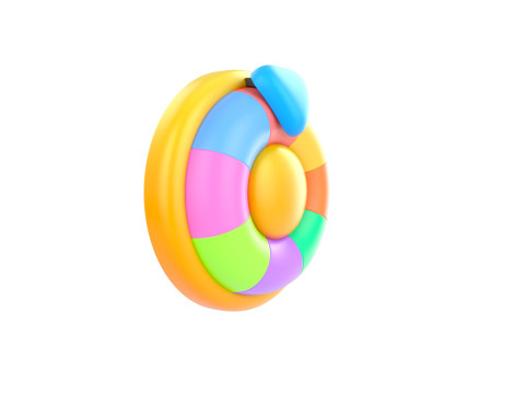 Prop284 Spin Wheel 3D Модель
