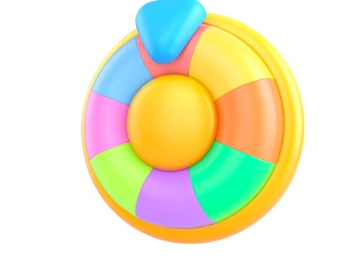 Prop284 Spin Wheel 3D Модель