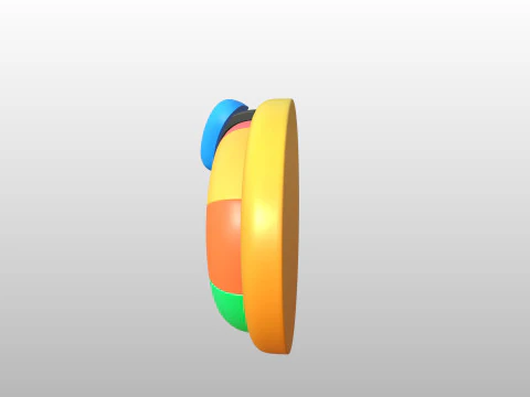 Prop284 Spin Wheel 3D Model