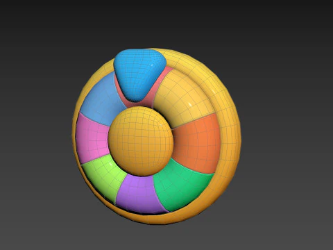 Prop284 Spin Wheel 3D Model