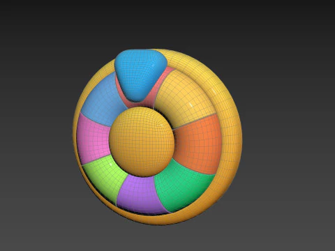 Prop284 Spin Wheel 3D Model