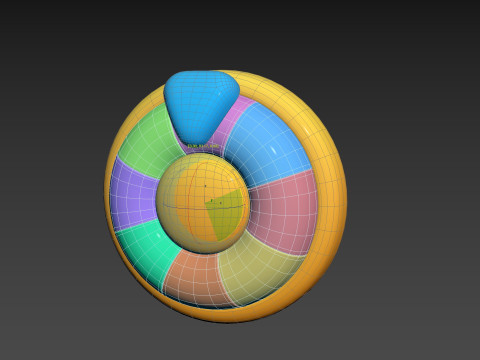 Prop284 Spin Wheel 3D Модель
