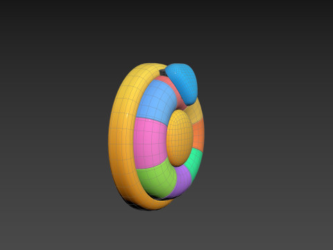 Prop284 Spin Wheel 3D Модель