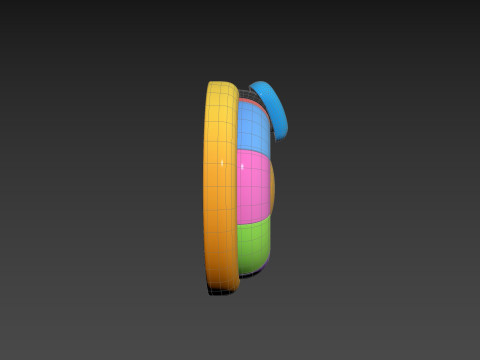 Prop284 Spin Wheel 3D Модель