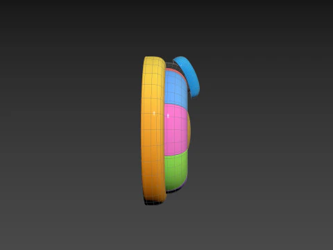 Prop284 Spin Wheel 3D Model