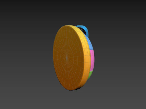 Prop284 Spin Wheel 3D Model