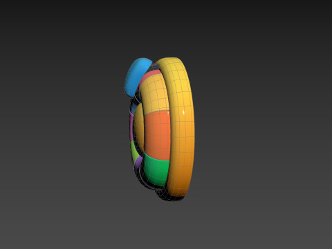Prop284 Spin Wheel 3D Модель