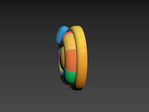 Prop284 Spin Wheel 3D Model