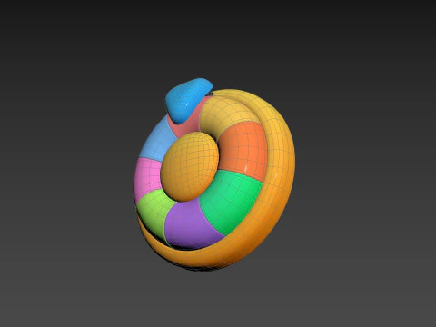 Prop284 Spin Wheel 3D Model