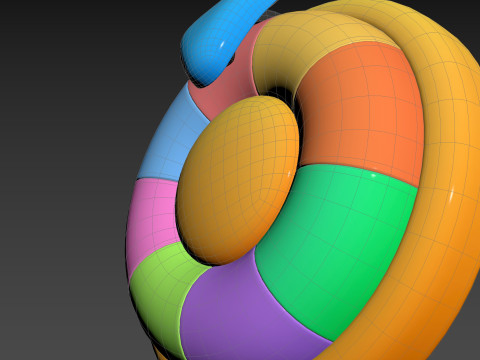 Prop284 Spin Wheel 3D Модель