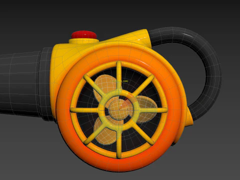 Prop285 Leaf Blower 3D Model