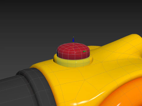 Prop285 Leaf Blower 3D Model
