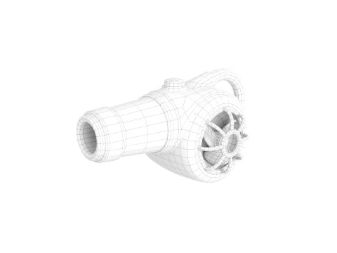 Prop285 Leaf Blower 3D Model