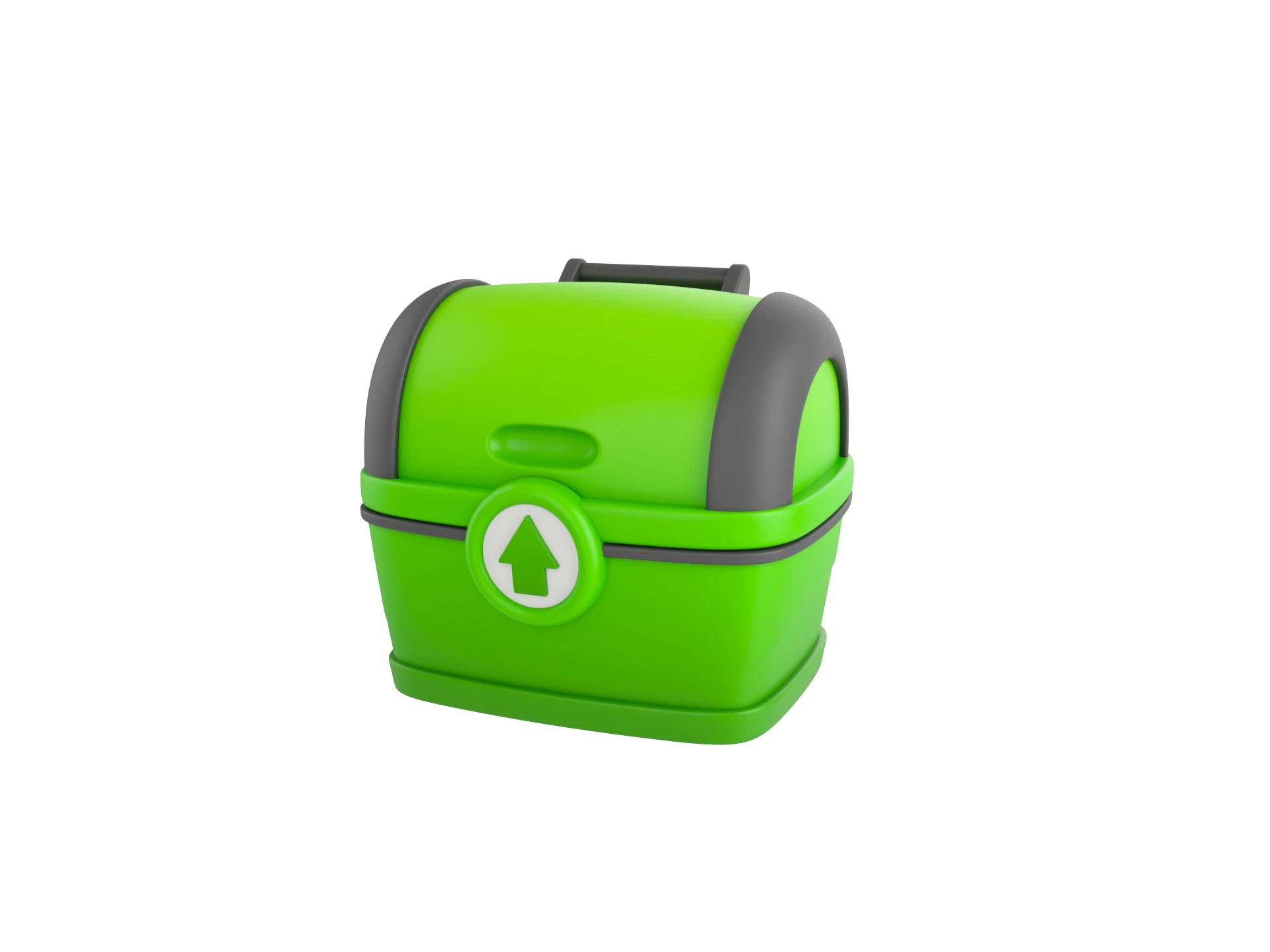 Prop286 Bin 3D Model .c4d .max .obj .3ds .fbx .stl .blend