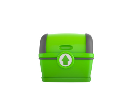 Prop286 Bin 3D Model