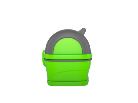 Prop286 Bin 3D Model