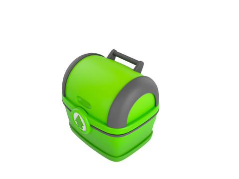 Prop286 Bin 3D Model