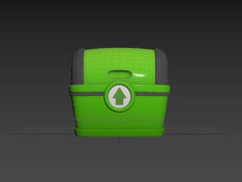 Prop286 Bin 3D Model