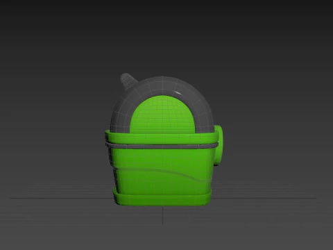 Prop286 Bin 3D Model